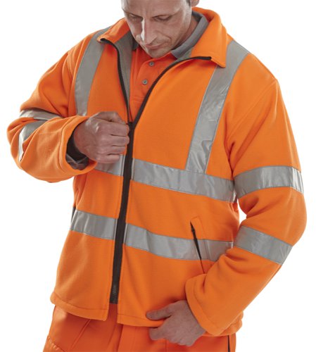 Beeswift Carnoustie Fleece Jacket Orange