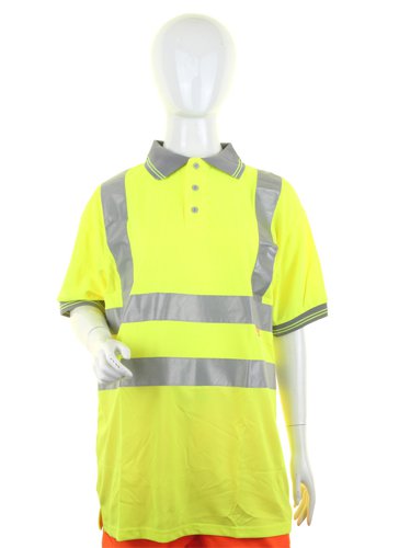 Beeswift Ladies Hi Visibility Short Sleeve Polo XXL