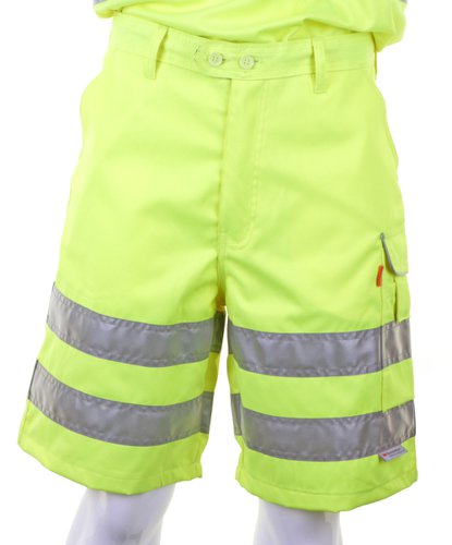 Beeswift Saturn Yellow Hi Visibility Shorts