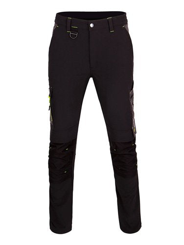 Beeswift Flex Workwear Trouser Two Tone Black Grey 28R