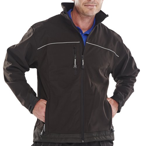 Beeswift Soft Shell Jacket Black L